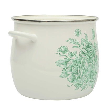 The Pioneer Woman Agatha 12 Qt Enamel on Steel Stock Pot with Lid