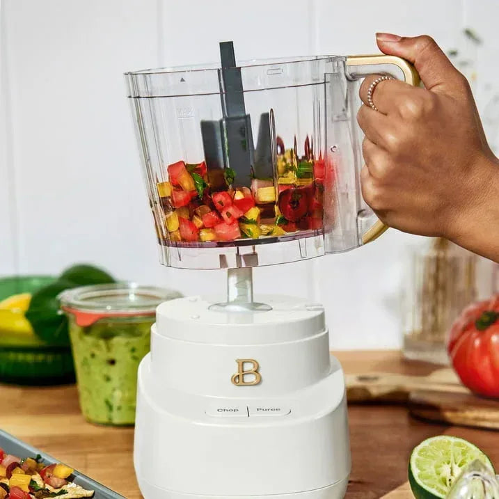 Beautiful 3-Cup Food Chopper, by Drew Barrymore