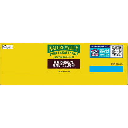 Nature Valley Sweet and Salty Nut Bars, Dark Chocolate Peanut Almond, 24 Bars, 28.8 oz