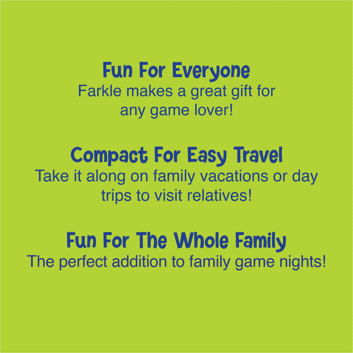 Farkle Cup Classic Dice Rolling Game, Children Ages 8+