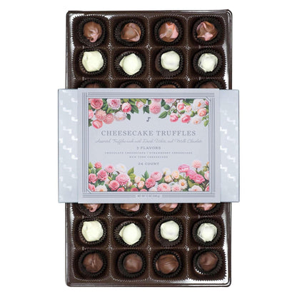 A'cappella Cheesecake Truffle Collections, 24 Truffles Total