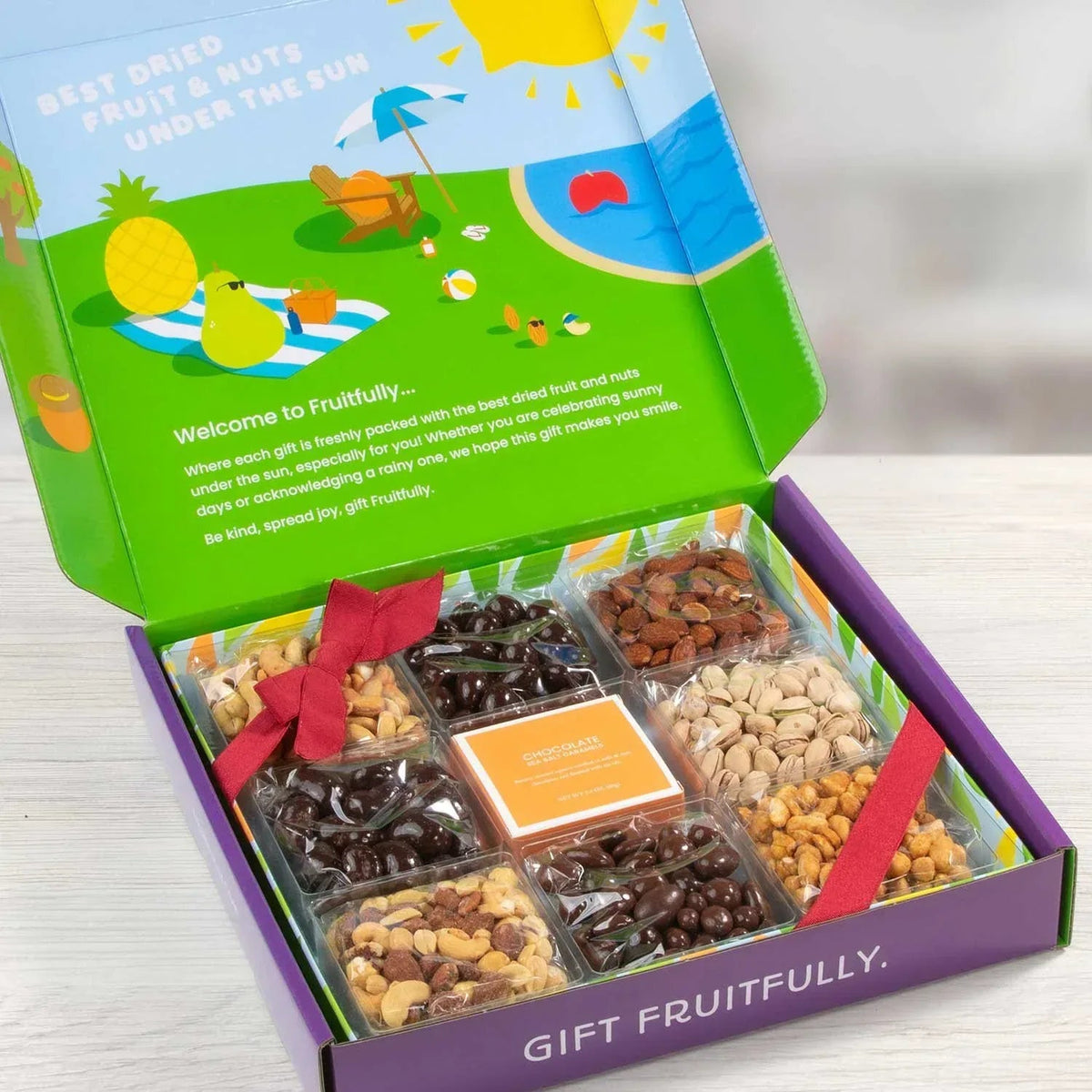 A Gift Inside Nuts Galore Tray
