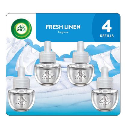 Air Wick Plug-In Scented Oil Air Freshener Warmer Refills, Ripe Cranberry and Currants, 4 Count