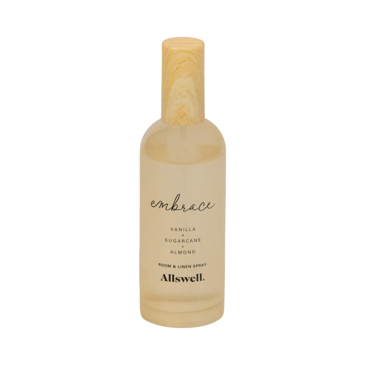 Allswell Balance (Balsam + Mahogany + Musk) Scented Room and Linen Spray 3.4 Fl Oz (100mL).