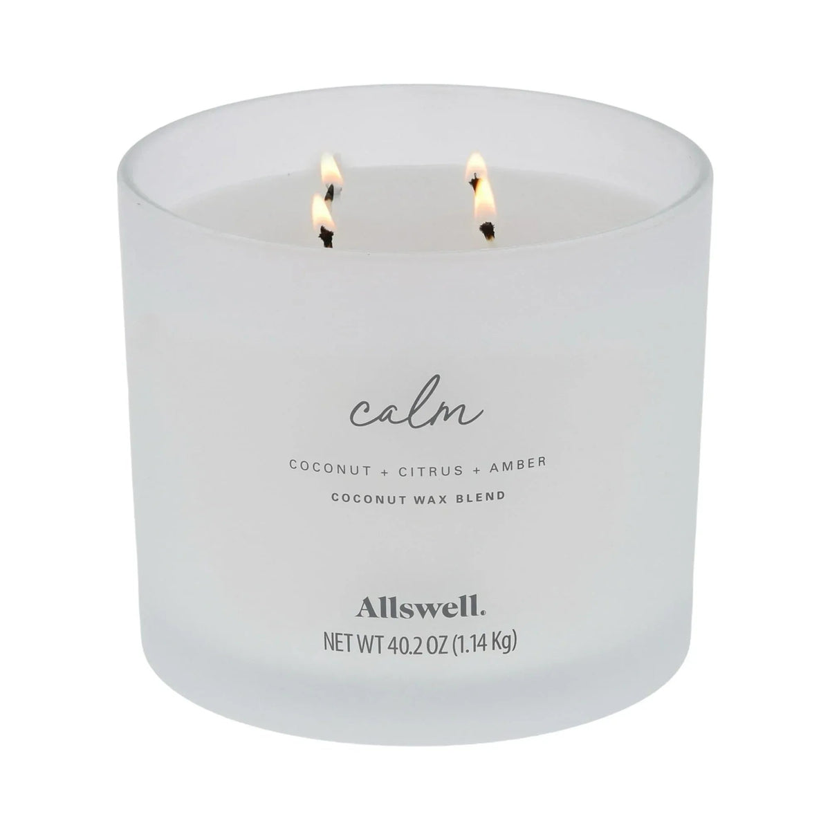 Allswell Scented 4-Wick Spa Jar Candle 40.2oz.
