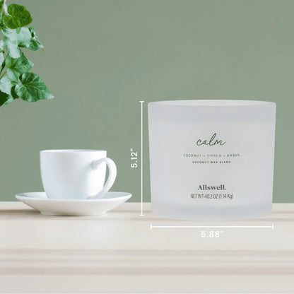 Allswell Scented 4-Wick Spa Jar Candle 40.2oz.