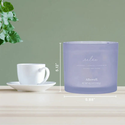 Allswell Scented 4-Wick Spa Jar Candle 40.2oz.