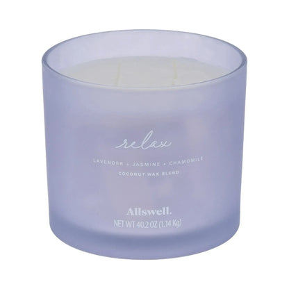 Allswell Scented 4-Wick Spa Jar Candle 40.2oz.