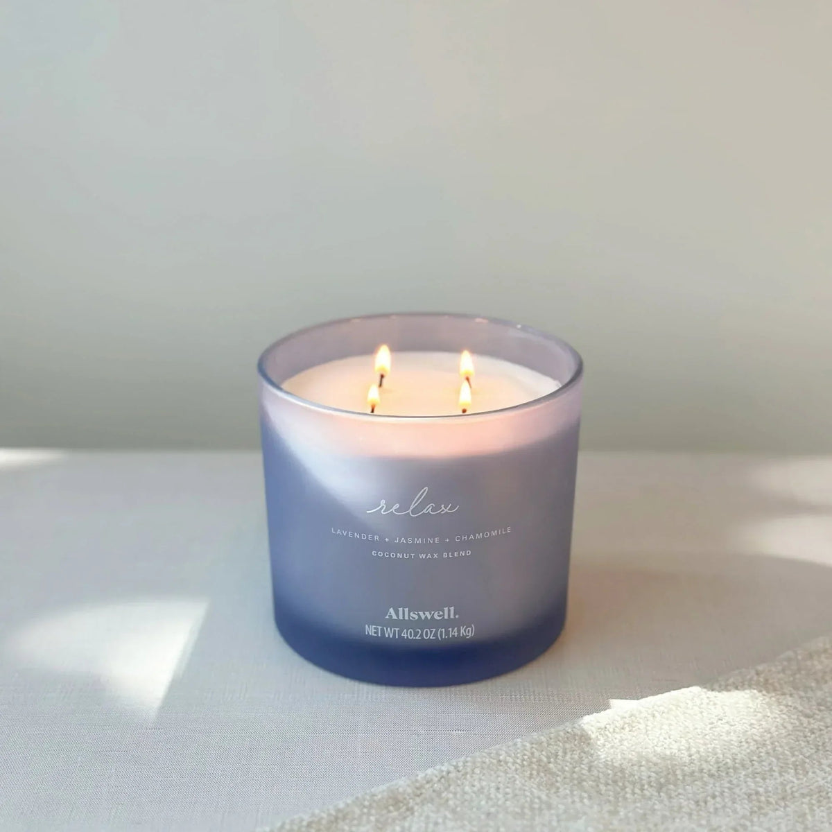 Allswell Scented 4-Wick Spa Jar Candle 40.2oz.