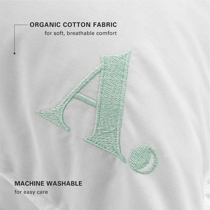 Allswell Organic Cotton Down-like Bed Pillow, Standard/Queen Pack of 2