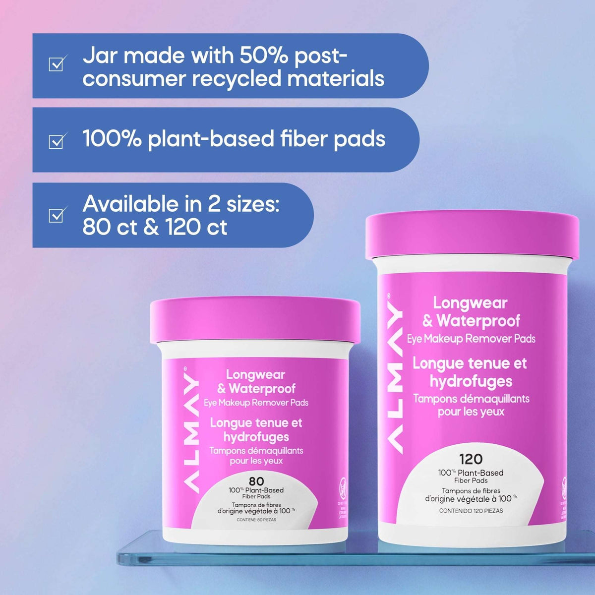 Almay Longwear & Waterproof Eye Makeup Remover Pads
