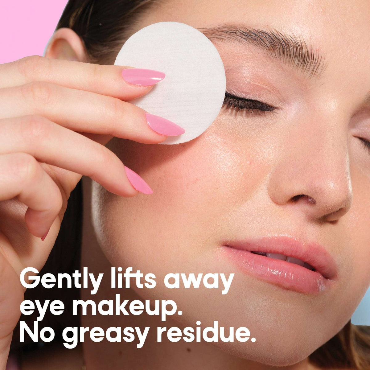 Almay Oil Free Micellar Eye Makeup Remover Pads, Gentle & Hypoallergenic, Fragrance-Free, Ophthalmologist Tested, Suitable for Sensitive Eyes, 120 count