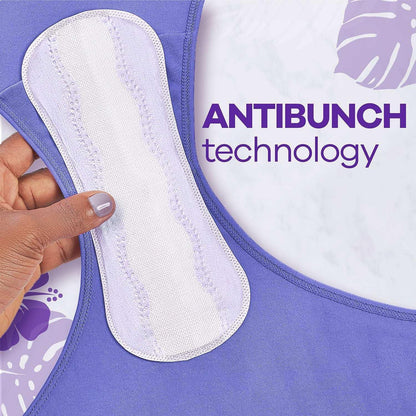 Always Anti-Bunch Xtra Protection Daily Liners, Unscented, Long, 200 ct.