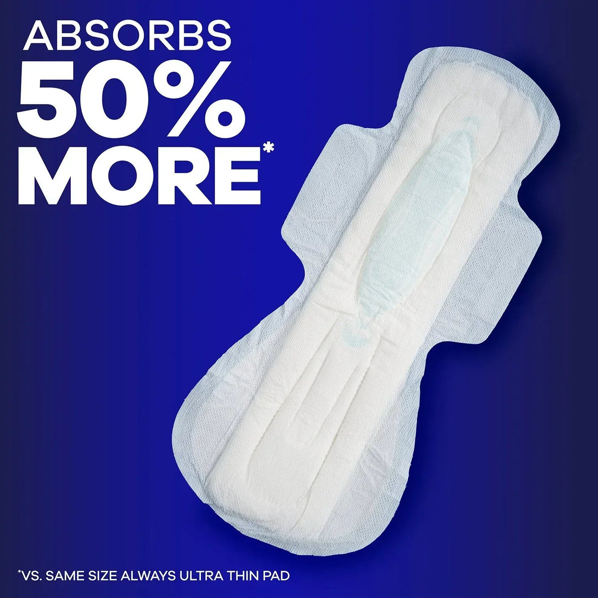 Always Maxi Extra Heavy Overnight Pads with Flex-Wings, Unscented, Size 5, 54 ct.