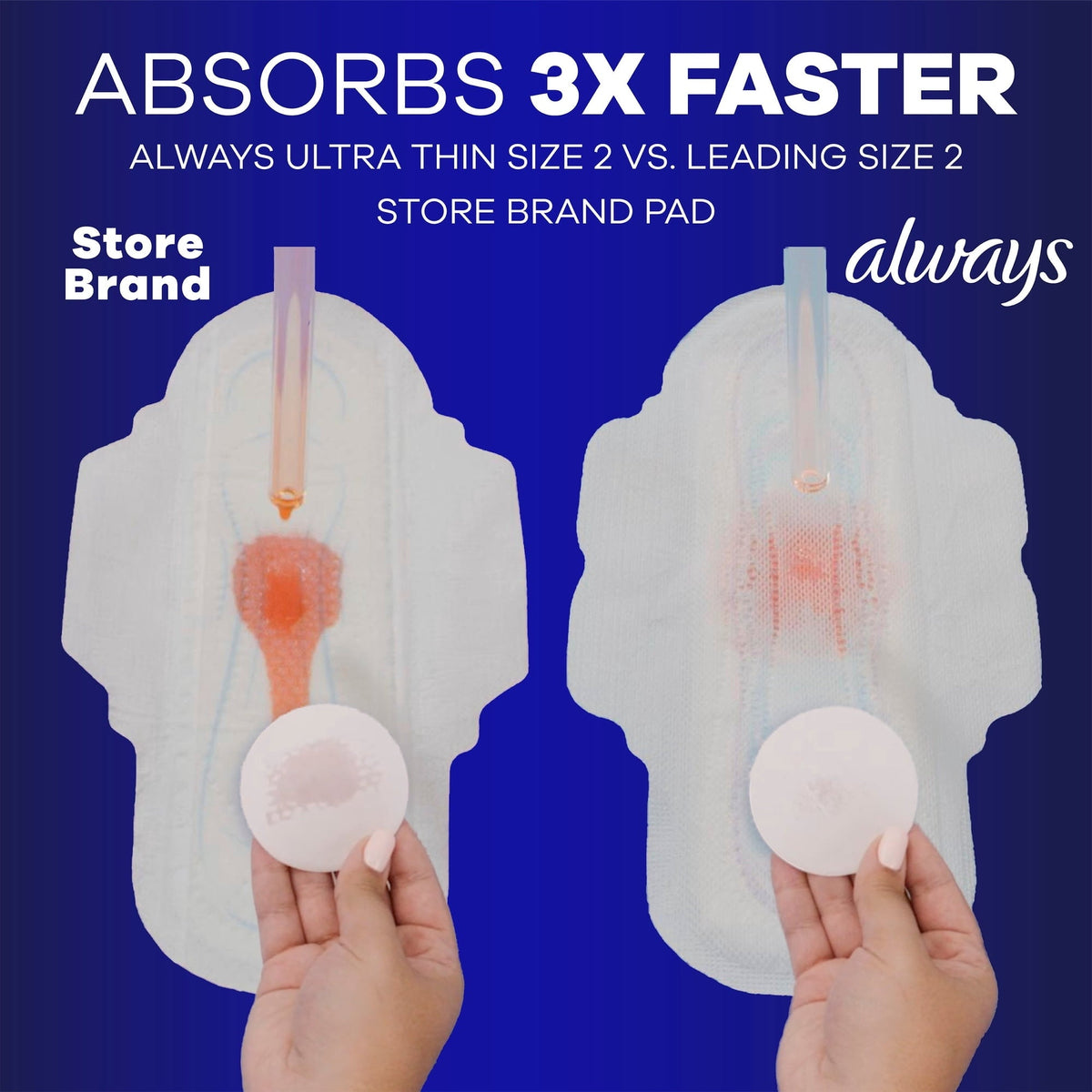 Always Ultra Thin Pads with Wings, Size 5, Extra Heavy Overnight Absorbency, 60 Count (PACK OF 3 )