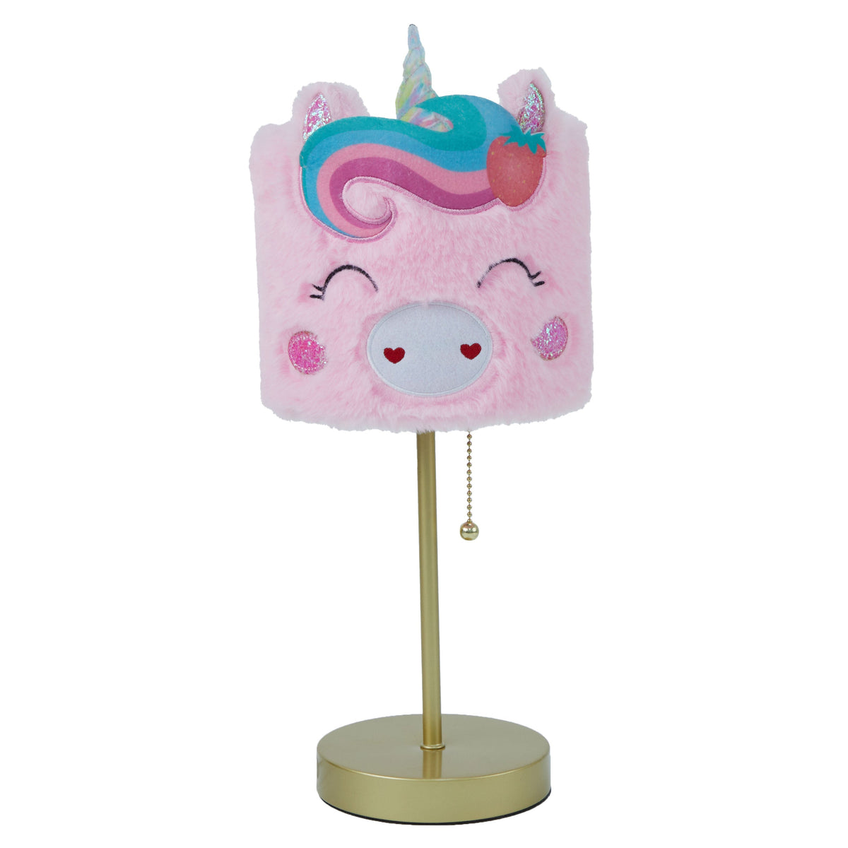 Hello Kitty Plush Table Lamp 15" H - Adorable Plush Light for Kids' Rooms