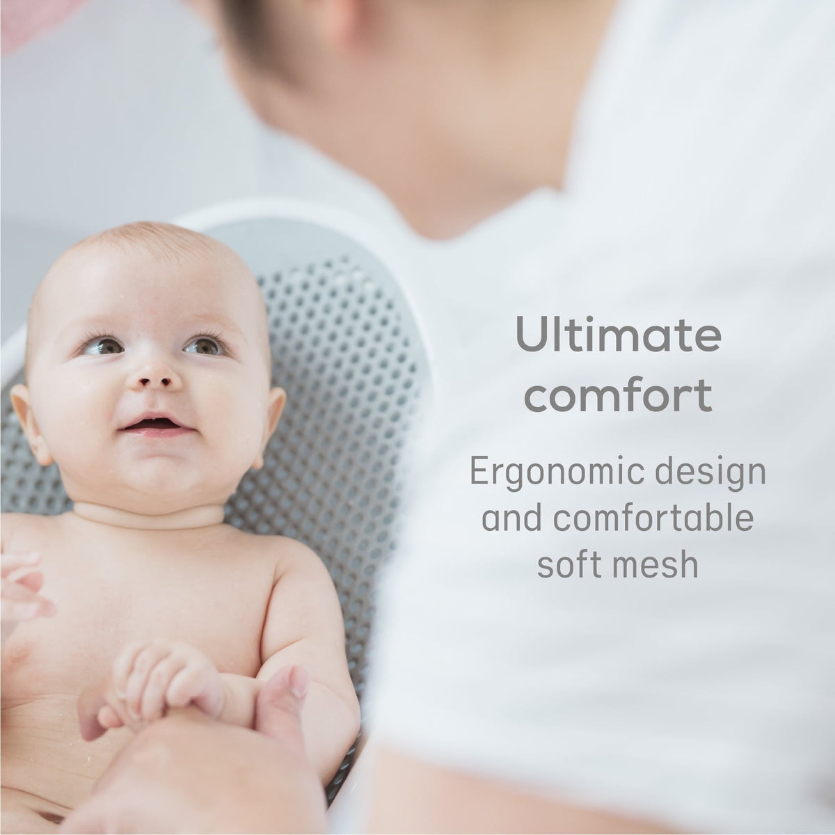 Angelcare Baby Bath Support, Ideal for Babies Less than 6 Months Old, Unisex, 1 Count