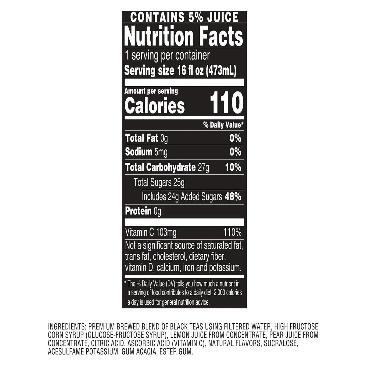 AriZona Arnold Palmer Half Tea and Half Lemonade 16 fl. oz., 24 pk.