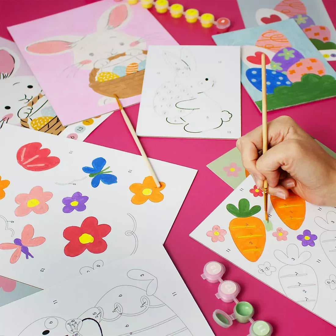 Art 101 Easter Paint by Number Art Set with 99 - Pc.