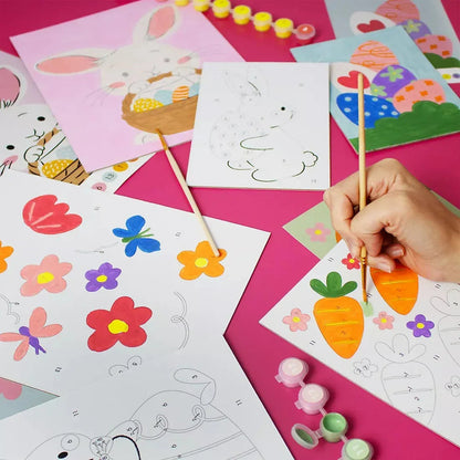 Art 101 Easter Paint by Number Art Set with 99 - Pc.