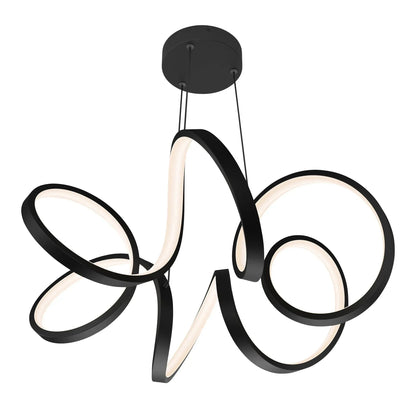 Artika Swirl Ribbon Integrated LED Pendant Light