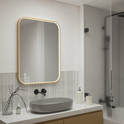 Artika Royce 32” x 24” LED Wall Mirror with Defogger