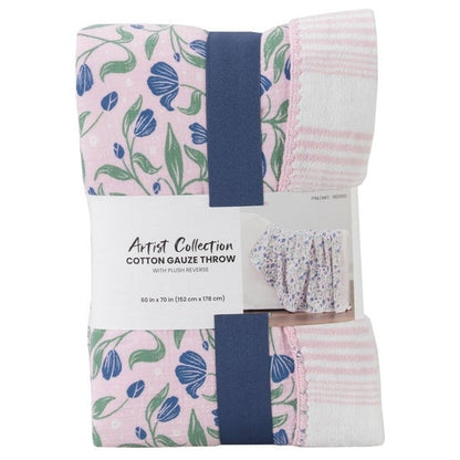 Artist Collection Cotton Gauze Throw