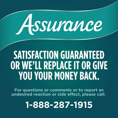 Assurance Women's Overnight Incontinence and Postpartum Underwear, L, Ultimate Absorbency, 16 Count