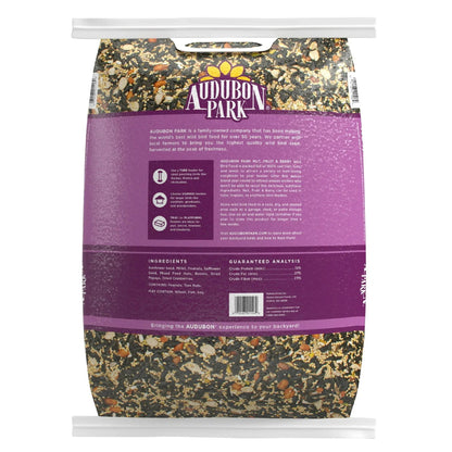 Audubon Park Nut, Fruit & Berry Wild Bird Food, Dry, 1 Count per Pack, 15 lb. Bag