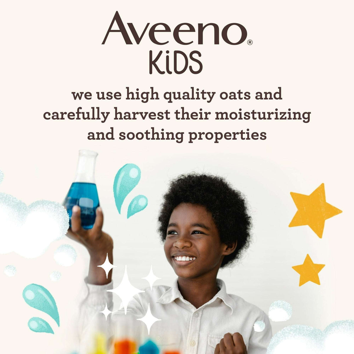 Aveeno Kids Gentle Face and Body Wash for Sensitive Skin, 18 fl oz