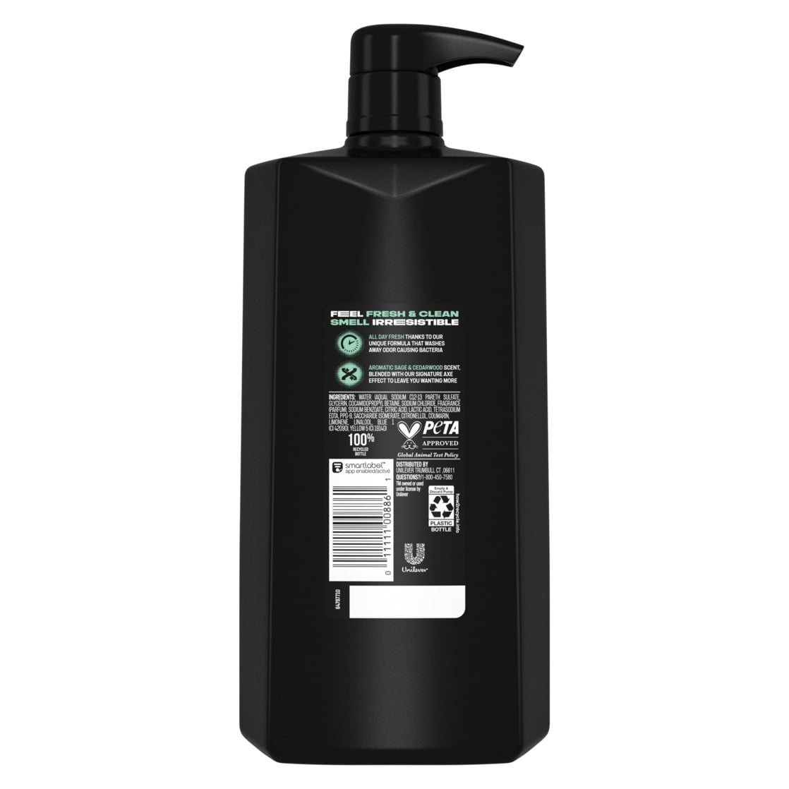 Axe Apollo Refreshing Daily Use Men's Body Wash, Sage and Cedarwood, 32 fl oz