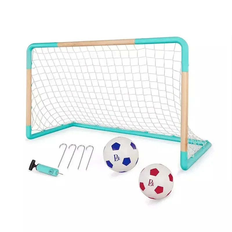 B. Toys Soccer Net & Balls Kids Sports Set