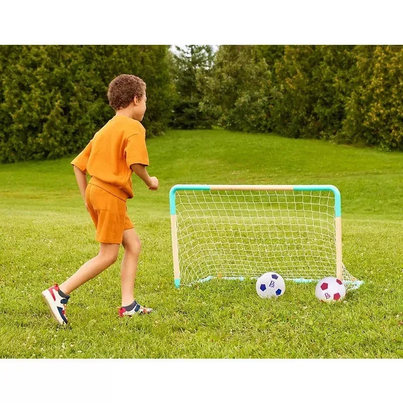 B. Toys Soccer Net & Balls Kids Sports Set