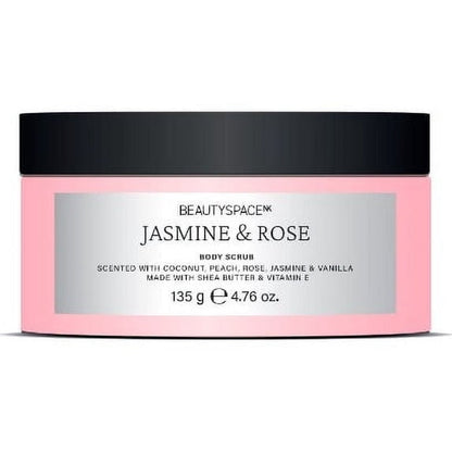 (3 PACK ) BEAUTYSPACE Jasmine and Rose Travel Sized Body Scrub