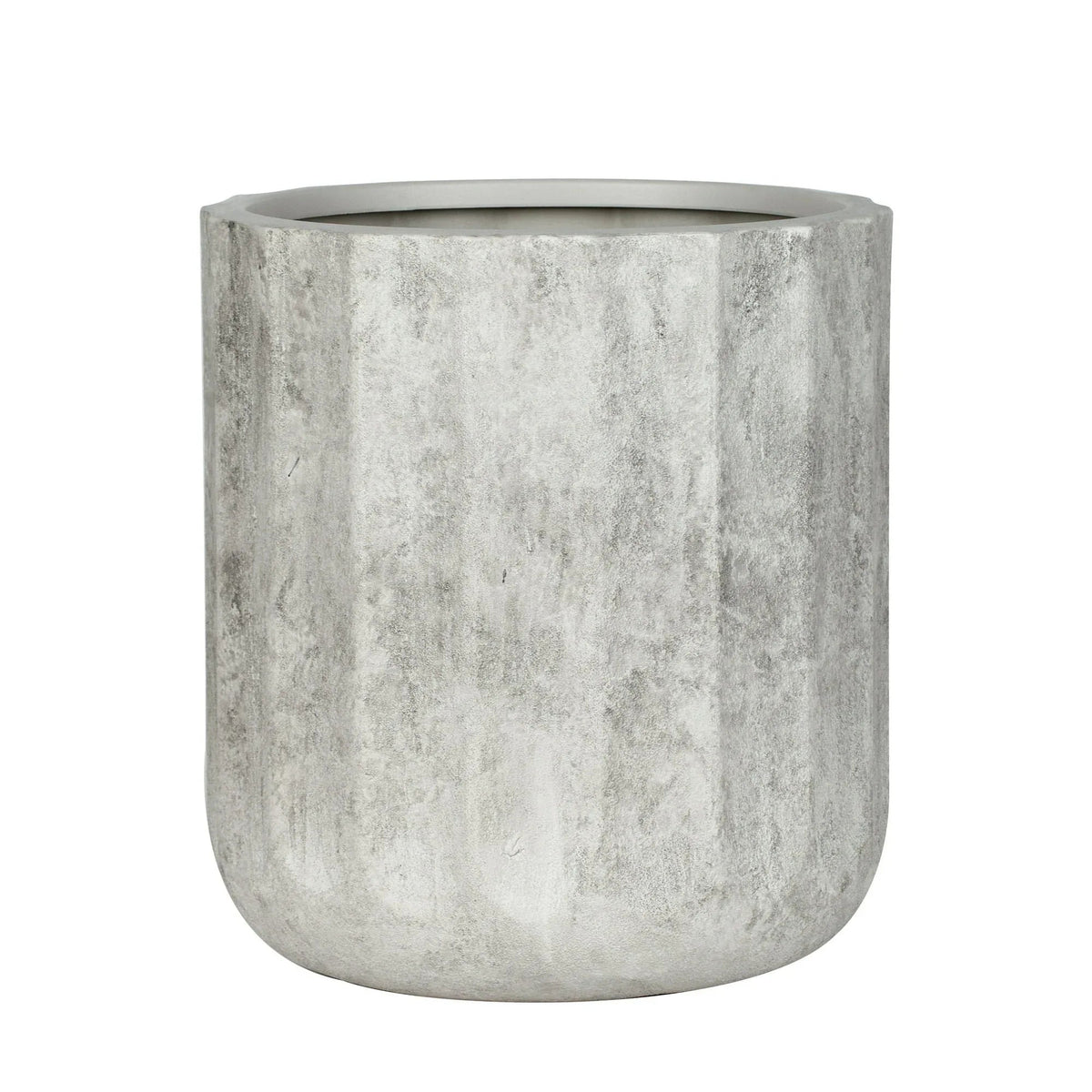 Better Homes & Gardens Adler 16 inch Resin Planter With Modern Design for Indoor Outdoor Plant