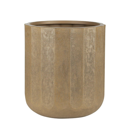 Better Homes & Gardens Adler 16 inch Resin Planter With Modern Design for Indoor Outdoor Plant