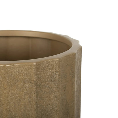 Better Homes & Gardens Adler 16 inch Resin Planter With Modern Design for Indoor Outdoor Plant