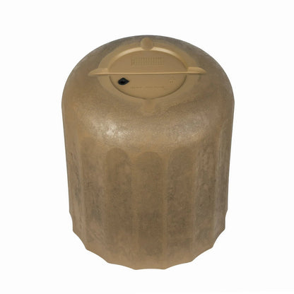 Better Homes & Gardens Adler 16 inch Resin Planter With Modern Design for Indoor Outdoor Plant