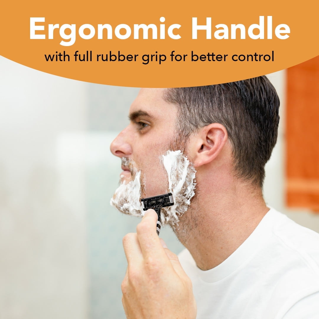 BIC Flex 5 Men's 5-Blade Disposable Manual Razors, 4 Count, Father's Day Gift Idea