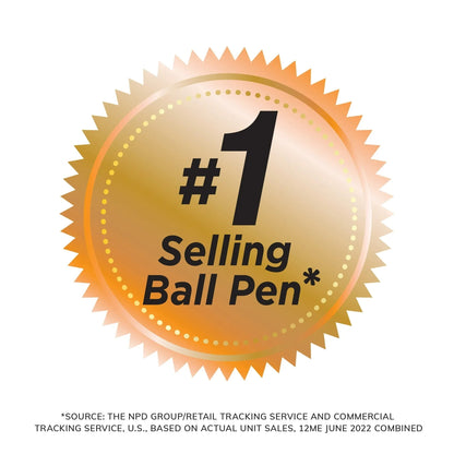 BIC Round Stic Xtra Life Ballpoint Pen, Medium Point 1.0 mm,  60 Pack