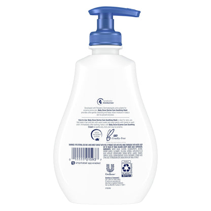 Baby Dove Derma Care Soothing Wash Skin Care with Colloidal Oatmeal for Eczema prone skin, 13 oz