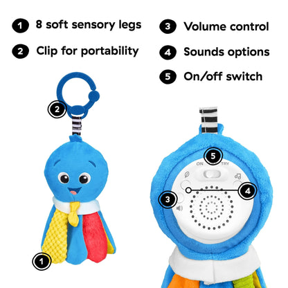Baby Einstein Take Along Opus Soother, Unisex, Ages 0+ Months
