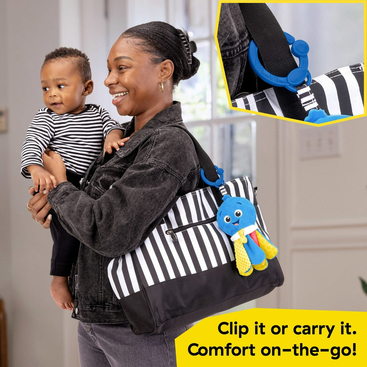 Baby Einstein Take Along Opus Soother, Unisex, Ages 0+ Months