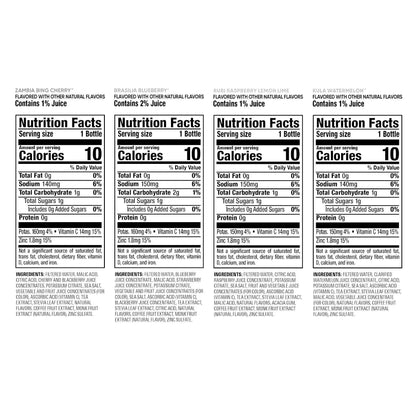 Bai Antioxidant Beverage, Variety Pack, 18 fl oz, 15-count