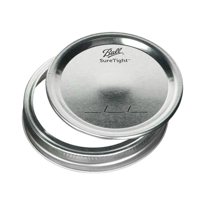 Ball 16 oz Mason Jars, Regular Mouth Pint Canning Jars with Lids and Rings, 12-Pack Glass Jars for Home Canning and Preserving