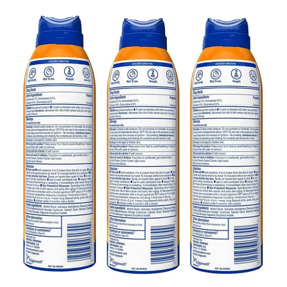 Banana Boat Sport Ultra Sunscreen Spray, SPF 50, 6 oz., 3 pk.
