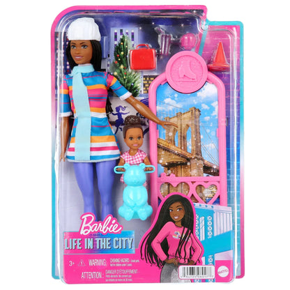Barbie Brooklyn Roberts Ice Skating Playset