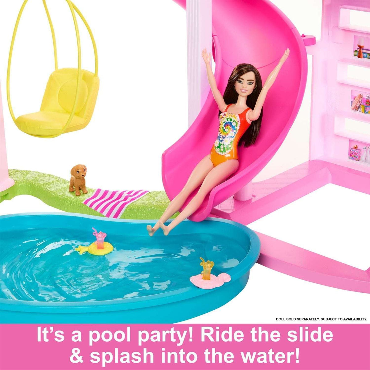 Barbie Dreamhouse Dollhouse with Accessories