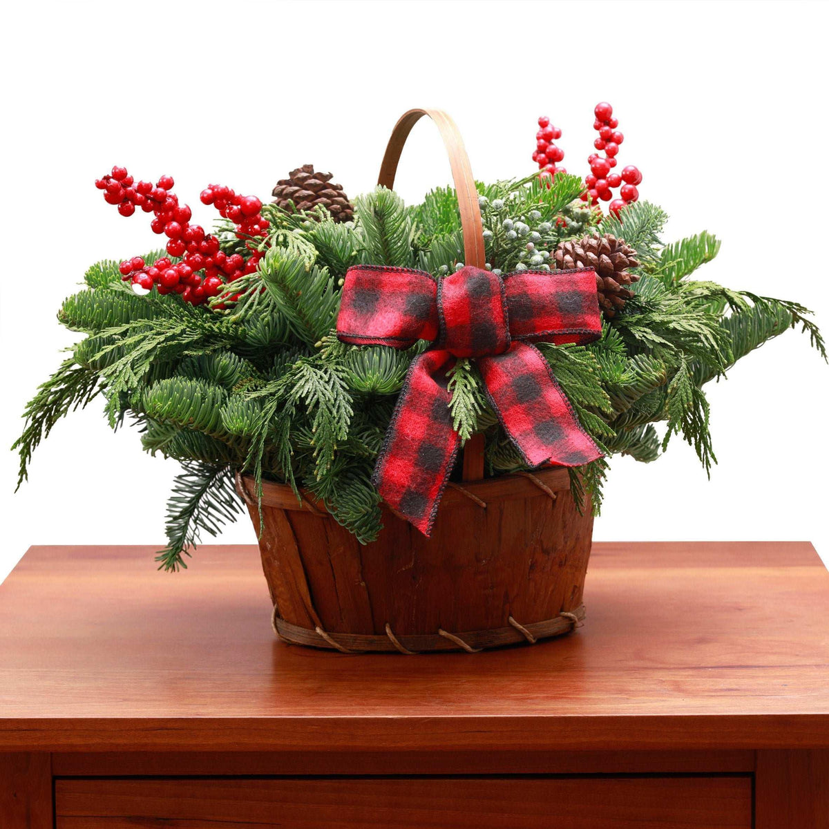 Bark Basket Centerpiece