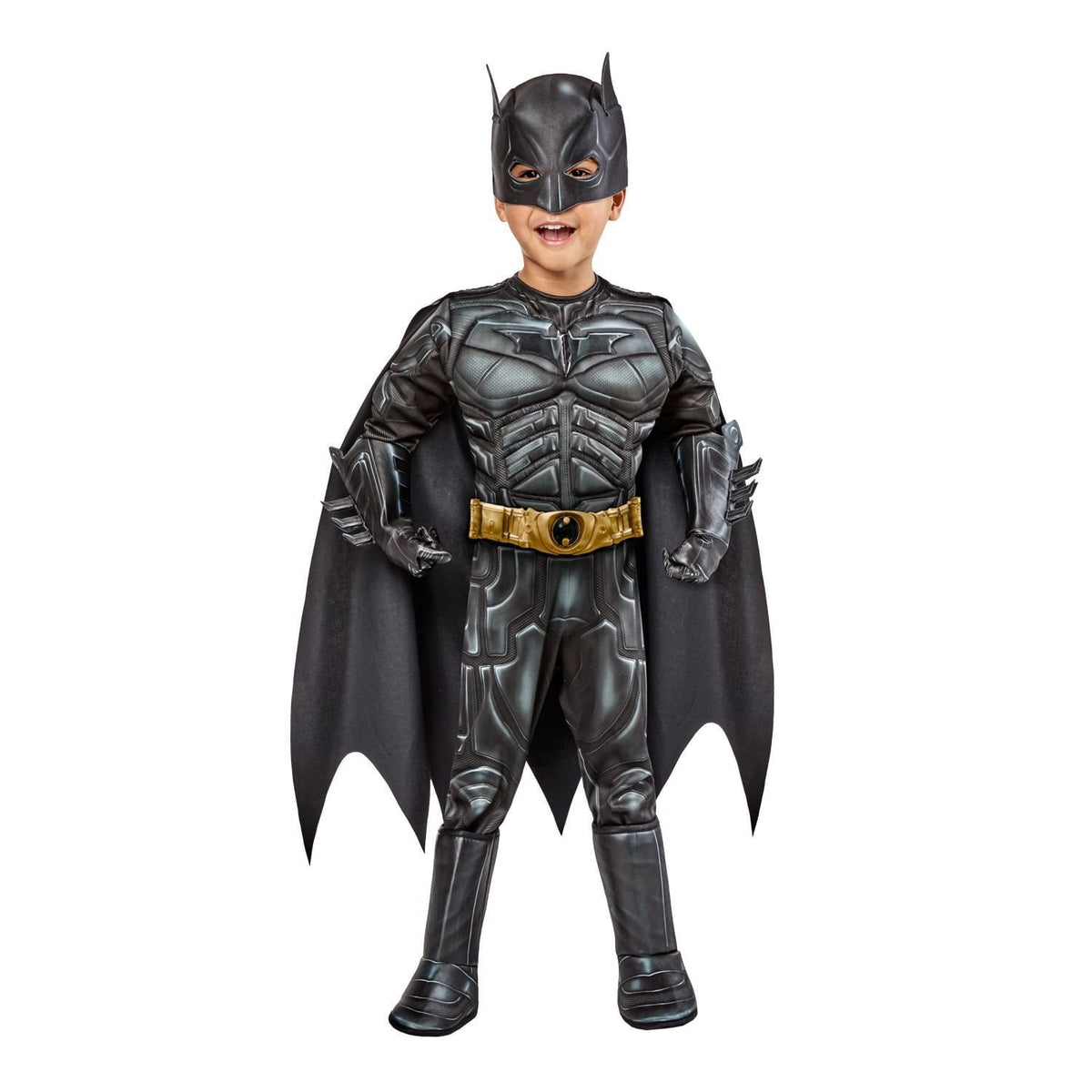 Batman The Dark Knight Muscle Chest Toddler Costume (3T-4T)